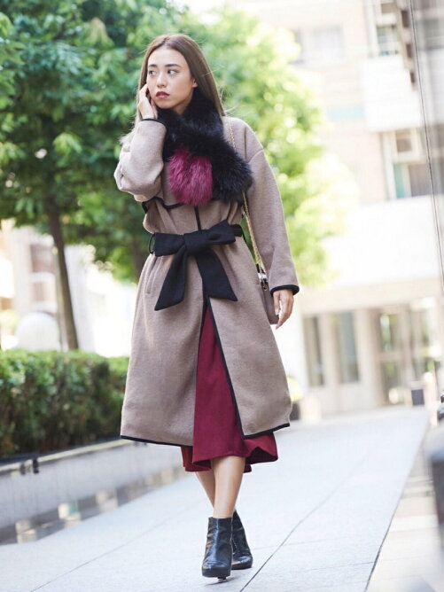 Million Carats Outlet バイカラーパイピングコート D Rakuten Fashion 楽天ファッション 旧楽天ブランドアベニュー P