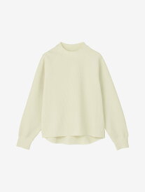 Goldwin 【公式】ワッフルライトモックネックロングスリーブティーシャツ(レディース) ゴールドウイン トップス カットソー・Tシャツ ホワイト ブラック ブラウン【送料無料】