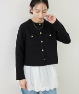 【SALE／30%OFF】ROPE' PICNIC ミラノリブ金ボタンニットカーディガン ロペピクニック トップス カーディ…
