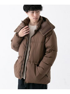 【SALE/50%OFF】URBAN RESEARCH NANGA*WORK NOT WORK 別注ハイロフトダウンジャケット アーバンリサーチ コート/ジャケット ダウンジャケット ブラウン ブラック【送料無料】