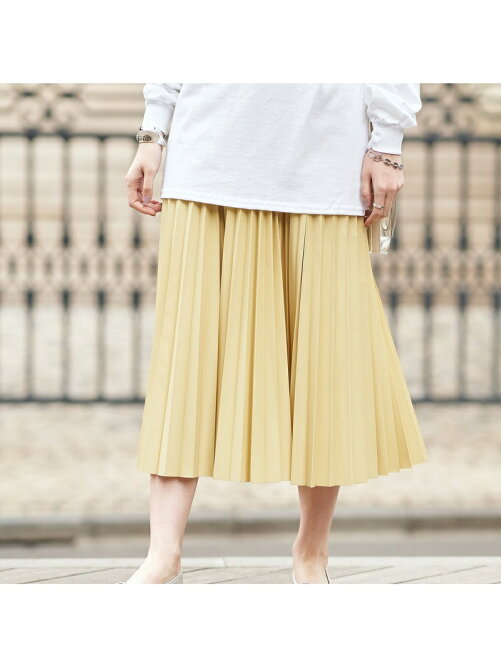 Un Dix Cors 大人かっこいい印象に レザープリーツスカート Rakuten Fashion 楽天ファッション 旧楽天ブランドアベニュー Df5129