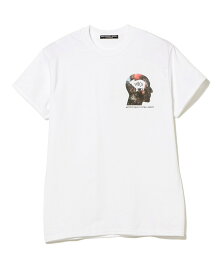 【SALE／50%OFF】BEAMS MEN WOLVES KILL SHEEP / プリント Tシャツ 21SS ビームス アウトレット トップス カットソー・Tシャツ ホワイト ブラック