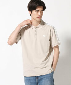 【SALE／30%OFF】GUESS (M)Logo Polo Shirt ゲス トップス ポロシャツ ブラック ベージュ【送料無料】