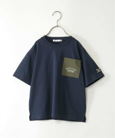 【SALE／5%OFF】ikka 【セットアップ対応】GOKU楽 速乾ポケT(120~160cm) イッカ トップス カットソー・Tシャツ ネイビー ブラック グリーン