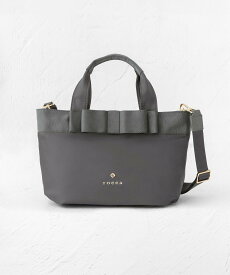 TOCCA 【新色登場・大人百花掲載】RIBBON BRICK TOTE M トートバッグ M トッカ バッグ トートバッグ ブラック レッド グレー ネイビー ベージュ【送料無料】