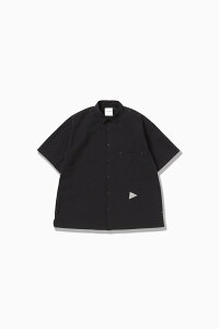 and wander dry soft seersucker SS shirt �A���h�����_�[ �g�b�v�X �V���c�E�u���E�X �l�C�r�[ �x�[�W���y���������z
