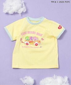 apres les cours WEB限定 ケアベア/アソートTシャツ エフオーオンラインストア トップス カットソー・Tシャツ ブルー イエロー ピンク