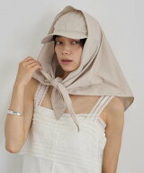 SALON adam et rope' 【WEB限定】ストール付き2WAYキャップ / UVカット・撥水 サロン アダム エ ロペ 帽…