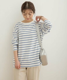 URBAN RESEARCH DOORS ボーダーワイドプルオーバー アーバンリサーチドアーズ トップス カットソー・Tシャツ ピンク グリーン ブルー ネイビー【送料無料】