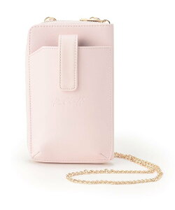 �ySALE�^50%OFF�zPINK-latte �`�F�[���t�������z �s���N ���e ���z�E�|�[�`�E�P�[�X ���z �s���N �u���[ �u���b�N