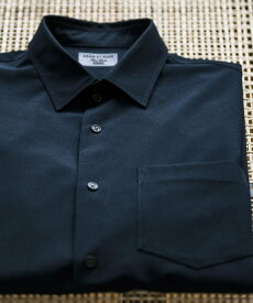 ADAM ET ROPE' HOMME 【NIKKE】レギュラーカラー シャツ / ウォッシャブル アダムエロペ トップス シャツ・ブラウス パープル ブラック ネイビー【送料無料】