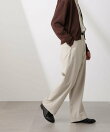 「SOIGNE」ECOPET(R)×AEROツイルストレッチチノスラックス