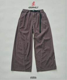 JOURNAL STANDARD Gramicci / グラミチ 別注 3D コーデュロイ パンツ ジャーナル スタンダード パンツ その他のパンツ ブラック グレー ワインレッド ブラウン【送料無料】