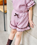 apres les cours WEB限定 ワッフルショートパンツ ショート丈 エフオーオンラインストア パンツ その他の…