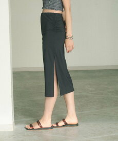 【SALE／40%OFF】UNITED ARROWS green label relaxing ラッシュサイドギャザースカート ラッシュガード / スイムウェア ユナイテッドアローズ グリーンレーベルリラクシング 水着・スイムグッズ その他の水着・スイムグッズ ブラック グレー【送料無料】