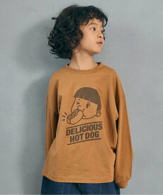 BREEZE WEB限定 ゆったりシルエットグラフィックバリエーション長袖プリントTシャツ ロンT 26AW エフオーオンラインストア トップス カットソー・Tシャツ ホワイト ピンク レッド イエロー ブラウン ベージュ ブラック ブルー パープル グレー グリーン オレンジ