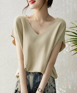 【SALE／30%OFF】miniministore ニットトップス レディース 韓国春秋夏服 ミニミニストア トップス ニッ…