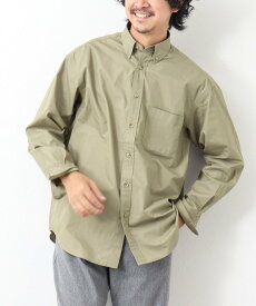 【SALE／40%OFF】NOLLEY'S goodman ピーチブロード リラックスシルエット ボタンダウンシャツ ノーリーズ トップス シャツ・ブラウス グリーン ホワイト ブルー【送料無料】