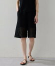 【HERITANOVUM】【セットアップ対応】クロシェットハーフパンツ