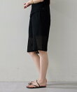 【HERITANOVUM】【セットアップ対応】クロシェットハーフパンツ