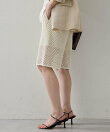 【HERITANOVUM】【セットアップ対応】クロシェットハーフパンツ