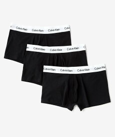 Calvin Klein Underwear (M)【公式ショップ】 カルバンクライン コットン ストレッチ ボクサーパンツ 3 枚パック Calvin Klein Underwear U2664 カルバン・クライン インナー・ルームウェア ボクサーパンツ・トランクス ブラック ホワイト【送料無料】