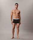 (M)【公式ショップ】 カルバンクライン ボクサーパンツ(3枚パック) - COTTON STRETCH ローライズトランクス Calvin Klein Underwear U2664