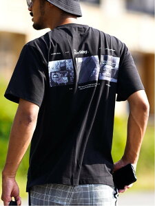 �ySALE�^20%OFF�zWHIM ROTH WhimROTH/(M)W/R Three Photo TEE �A�_���X�W���O���[ �g�b�v�X �J�b�g�\�[�ET�V���c �z���C�g �u���b�N�y���������z