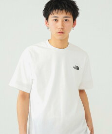 BEAMS THE NORTH FACE / Short Sleeve Nuptse Cotton Tee ビームス メン トップス カットソー・Tシャツ ホワイト ブラック【送料無料】