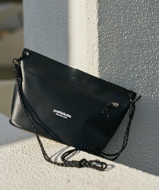 yoshiokubo Dolphin Bag ヨシオクボ バッグ ボディバッグ・ウエストポーチ ブラック【送料無料】