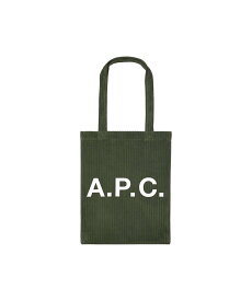 A.P.C. Lou トートバッグ アー・ぺー・セー バッグ トートバッグ ブラック グリーン【送料無料】