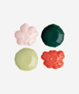 【SALE／52%OFF】Marimekko Unikko & Kivet スモールプレート 4個セット マリメッコ ファッション雑貨 そ…