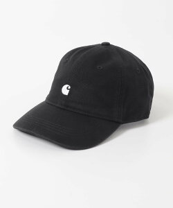 SENSE OF PLACE CARHARTT MADISON LOGO CAP �Z���X �I�u �v���C�X �X�q �L���b�v �x�[�W�� �O���[�� �u���b�N�y���������z