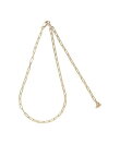 【EVERYDAY PROOF JEWELRY 】スクエアチェーンネックレス