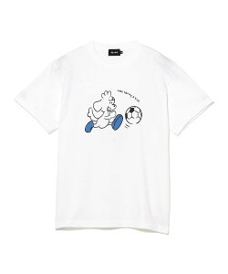 �ySALE�^40%OFF�zBEAMS T BEAMS T�bJust Having Kick T-shirt�b�����Y T�V���c �J�b�g�\�[�b���� �v�����gT�b���j�[�N�ȃL�����N�^�[ �T�b�J�[�b�V�ѐS����A�[�g���[�N�b���􂢉\�b�t�� �r�[���XT �g