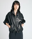 【EMMETI】ラムスキンブルゾン