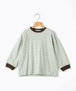 【別注】THYARD:100~130cm / マルチボーダー ロングスリーブ Tシャツ