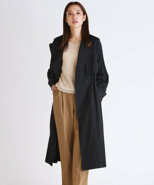 Lautreamont シワになりにくいトレンチコート 洗濯機で洗える Rakuten Fashion 楽天ファッション 旧楽天ブランドアベニュー Br4134