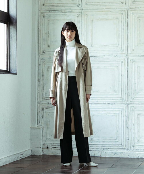 Lautreamont シワになりにくいトレンチコート 洗濯機で洗える Rakuten Fashion 楽天ファッション 旧楽天ブランドアベニュー Br4134