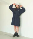 WEST DRAWSTIRNG SWEAT DRESS