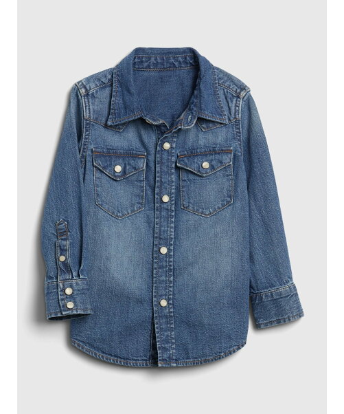 Gap K デニムウェスタンシャツ 幼児 Rakuten Fashion 楽天ファッション 旧楽天ブランドアベニュー Bv6135