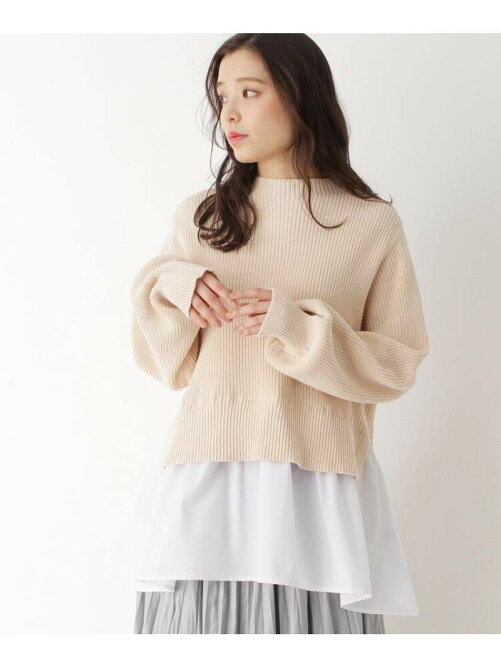 Its Demo レイヤード風ボトルネックニット Rakuten Fashion 楽天ファッション 旧楽天ブランドアベニュー Ch0135