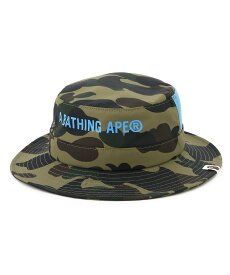 A BATHING APE 1ST CAMO MESH HAT ア ベイシング エイプ 帽子 ハット グリーン イエロー【送料無料】