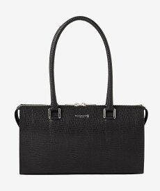 【SALE／22%OFF】MACKINTOSH LONDON 【Precious12月号】リザード型押しレザーボストンバッグ マッキントッシュ ロンドン バッグ ボストンバッグ ブラック【送料無料】