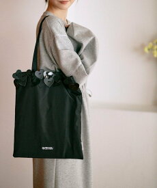 OUTDOOR PRODUCTS x BASICKS HEART TOTE BAG / トートバッグ A4 25AW フリークスストア バッグ トートバッグ ブラック レッド【送料無料】