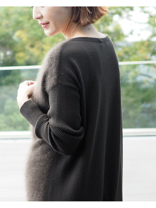 Demi Luxe Beams Demi Luxe Beams フロントフラッフィ Vネック ワンピース Rakuten Fashion 楽天ファッション 旧楽天ブランドアベニュー Dg7136