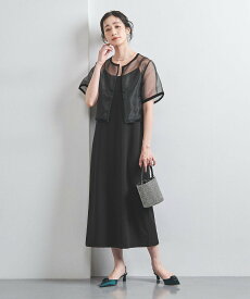 【SALE／80%OFF】UNITED ARROWS ボレロ&キャミソール ワンピース ユナイテッドアローズ アウトレット ワンピース・ドレス ワンピース ブラック【送料無料】