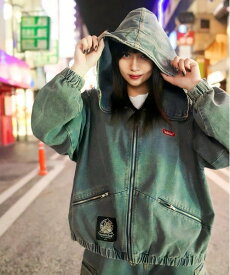 【SALE／30%OFF】GALLIS ADDICTION 【GALFY×GALLIS ADDICTION】安定の別注デニムフードジャケット*セットアップ対応(MENS) ジャックローズ ジャケット・アウター ブルゾン・ジャンパー ブラック ブルー ブラウン【送料無料】