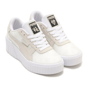 PUMA PUMA CALI WEDGE TRANSPARENT FR2 PUMA WHITE-VAPOR GRAY-SMOKEY �A�g���X �V���[�Y�E�C �X�j�[�J�[ �z���C�g�y���������z