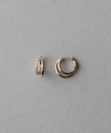 ete ビジュー ハグピアス エテ アクセサリー・腕時計 ピアス ゴールド イエロー【送料無料】